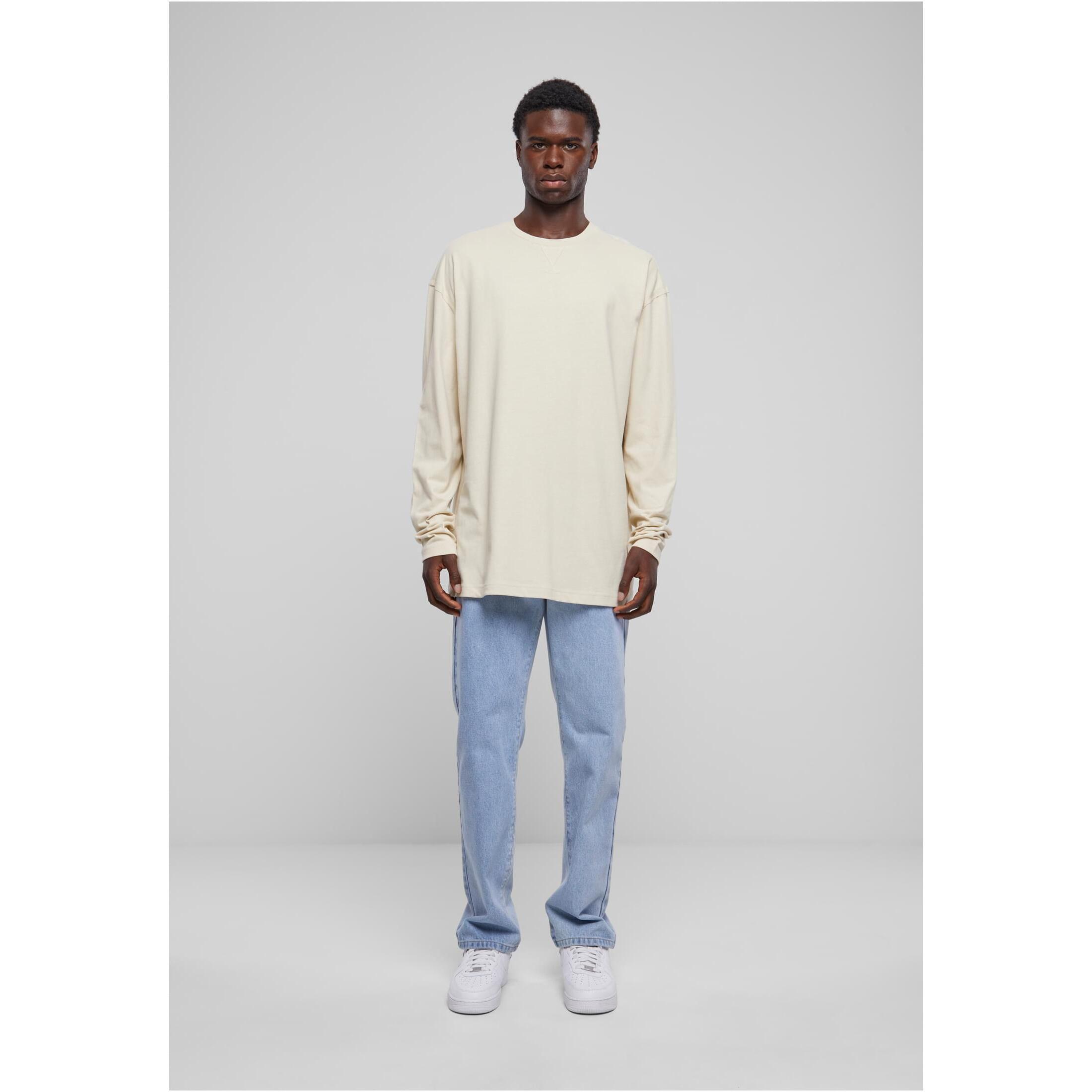 URBAN CLASSICS T-shirt Oversized Maniche Lunghe Open Edge  