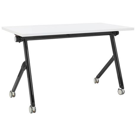 Beliani Bureau pliable en Acier Moderne BENDI  