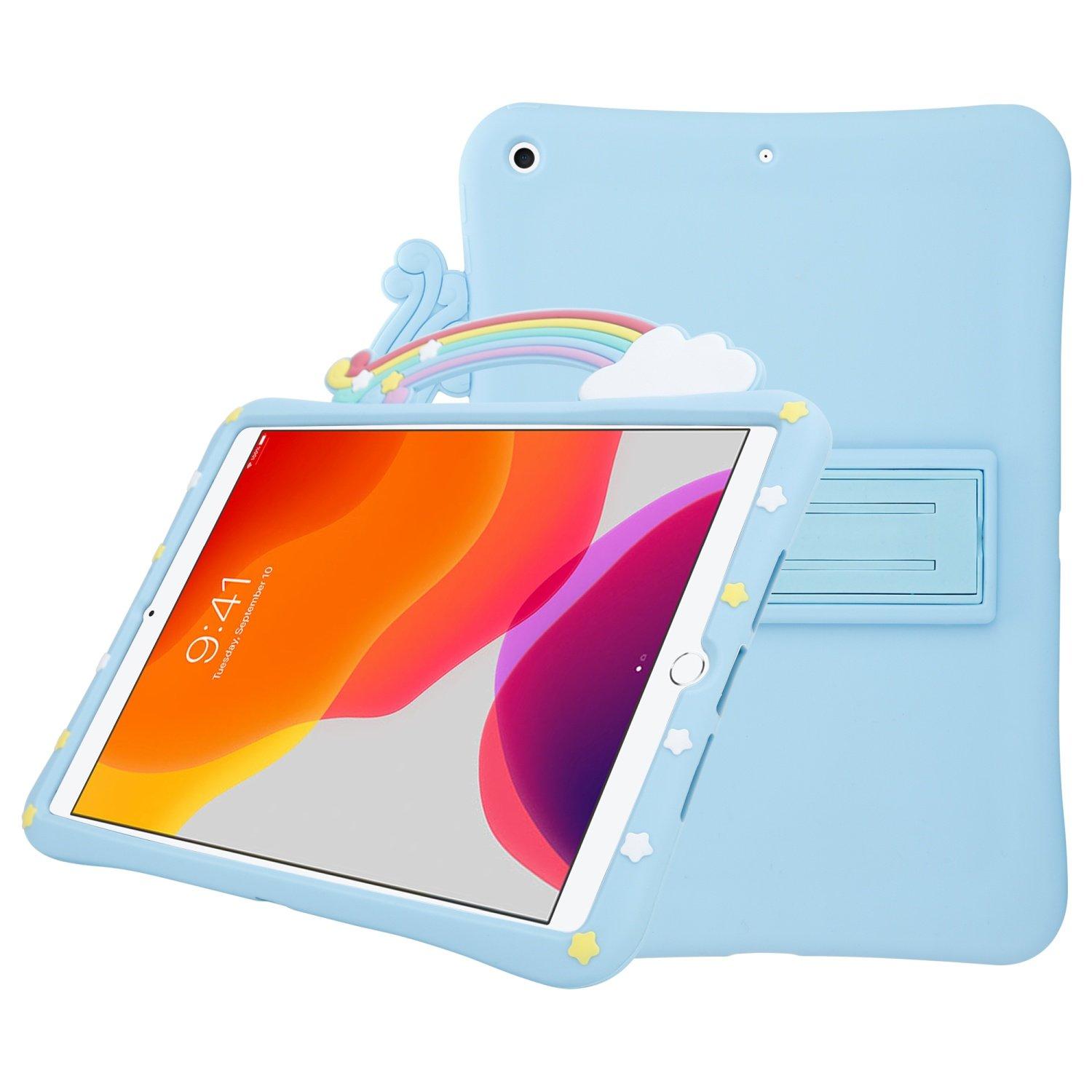 Cadorabo  Housse pour tablette compatible avec Apple iPad MINI 6 (8.3 Zoll) - Coque de protection pour enfants en silicone TPU flexible avec fonction de rangement 