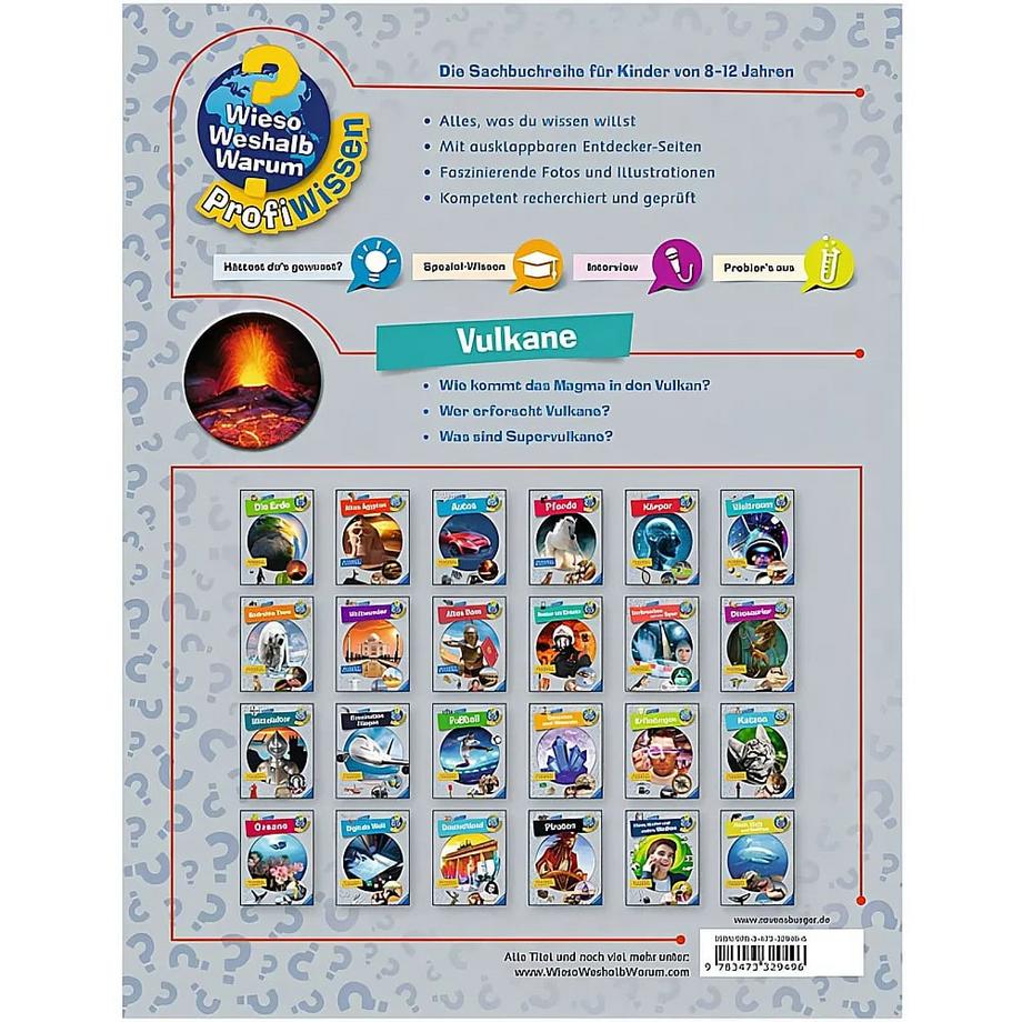Wieso? Weshalb? Warum? Vulkane (Nr.25) X Copertina rigida 