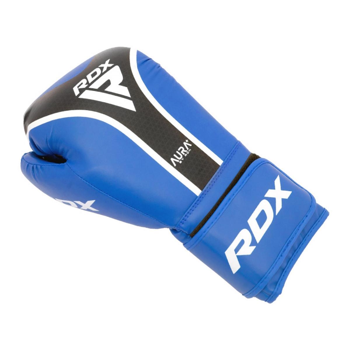 RDX SPORTS  RDX Boxhandschuhe Aura Plus T-17 Blue/Black-10OZ 