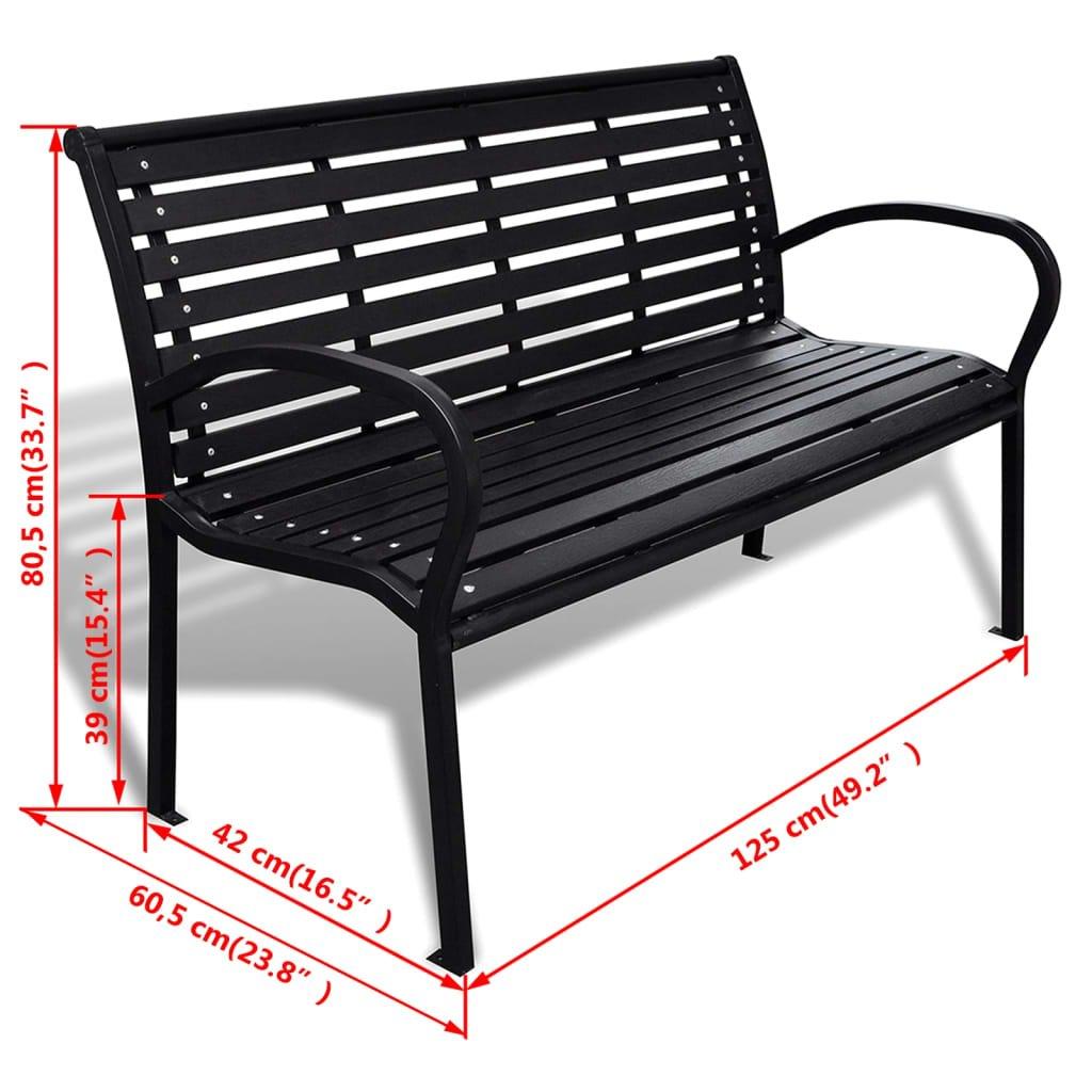 VidaXL Banc de Jardin  