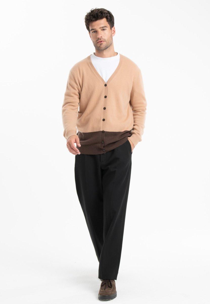 Studio Cashmere8 GABI 6 Cardigan Col V Bicolore  