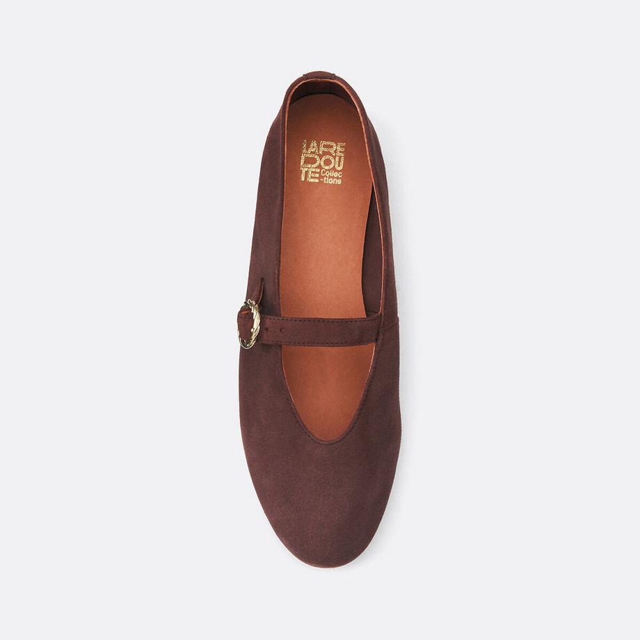 La Redoute Collections Ballerines en Cuir Suédé Ballerines en cuir suédé 