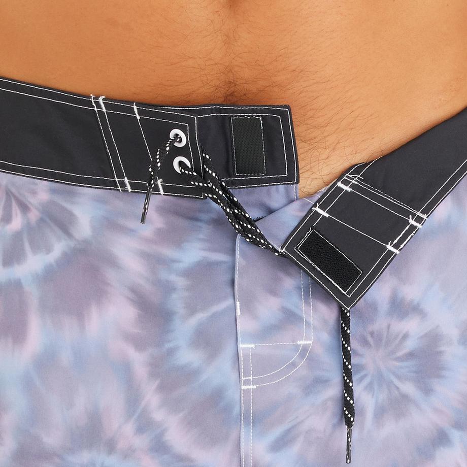 DECATHLON Boardshorts Surf 500 18 Zoll Lang Marineblau  