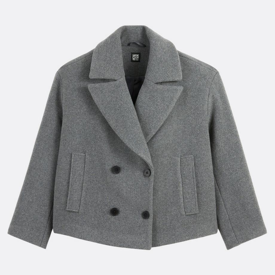 La Redoute Collections Winterwarme Zweireihiger Kurzmantel  