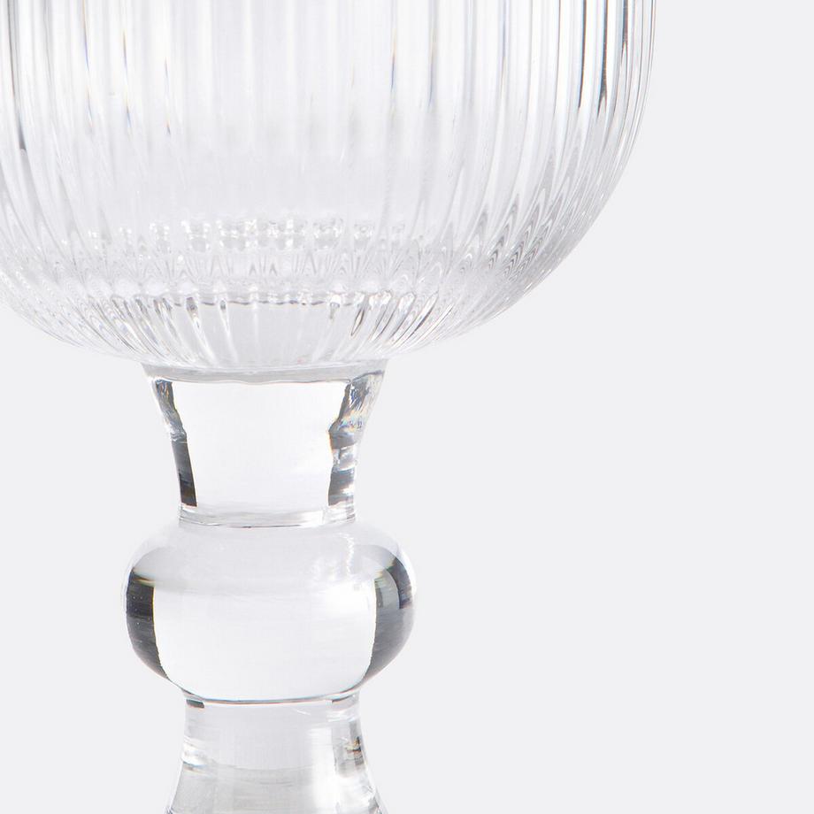 La Redoute Intérieurs  Lot de 6 verres à vin striés 