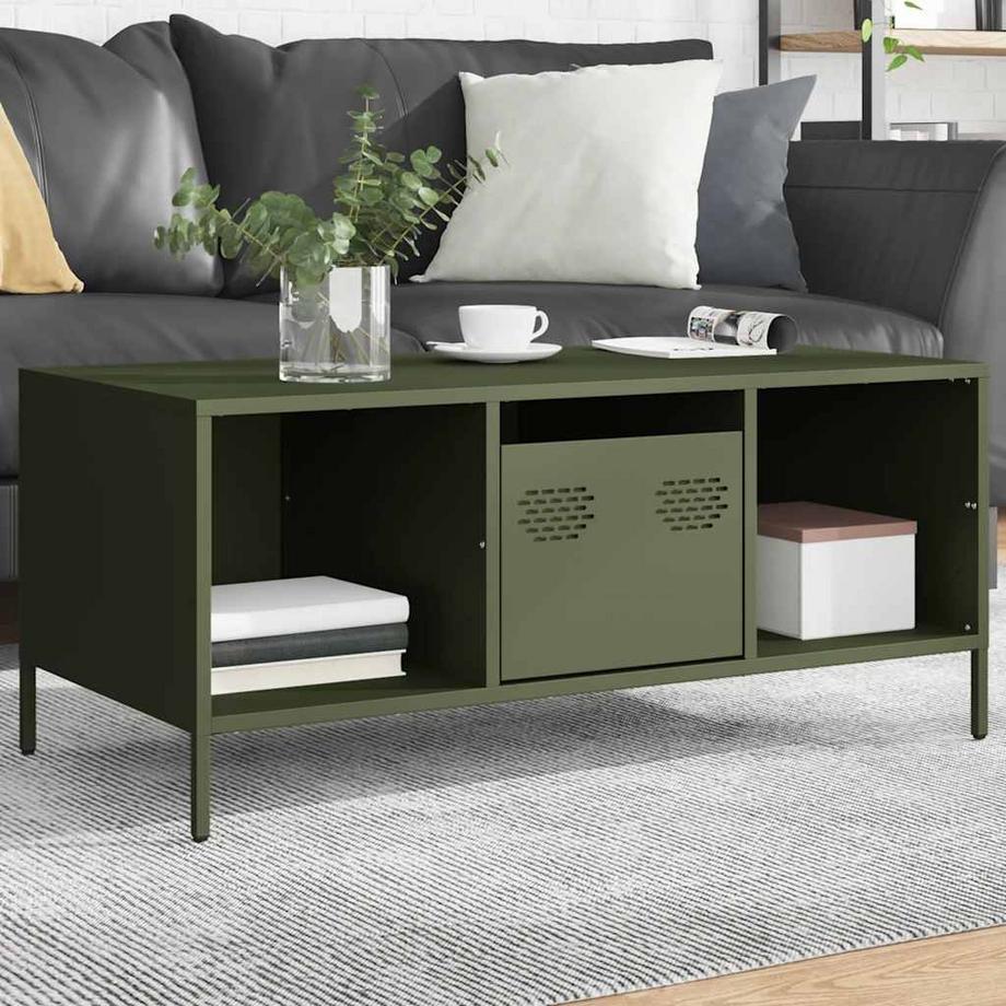 VidaXL Couchtisch stahl  