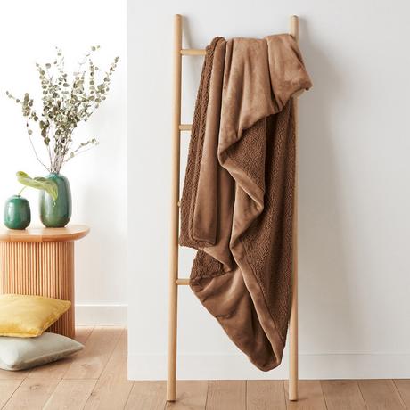 La Redoute Intérieurs Maxine Plaid Polaire et Sherpa  