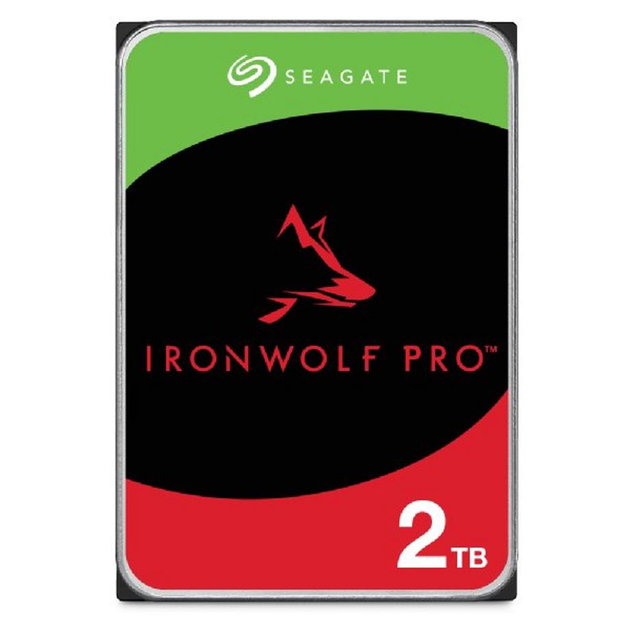 IronWolf Pro ST2000NT001 Interne Festplatte 2 TB 7200 RPM 256 MB 3.5"
