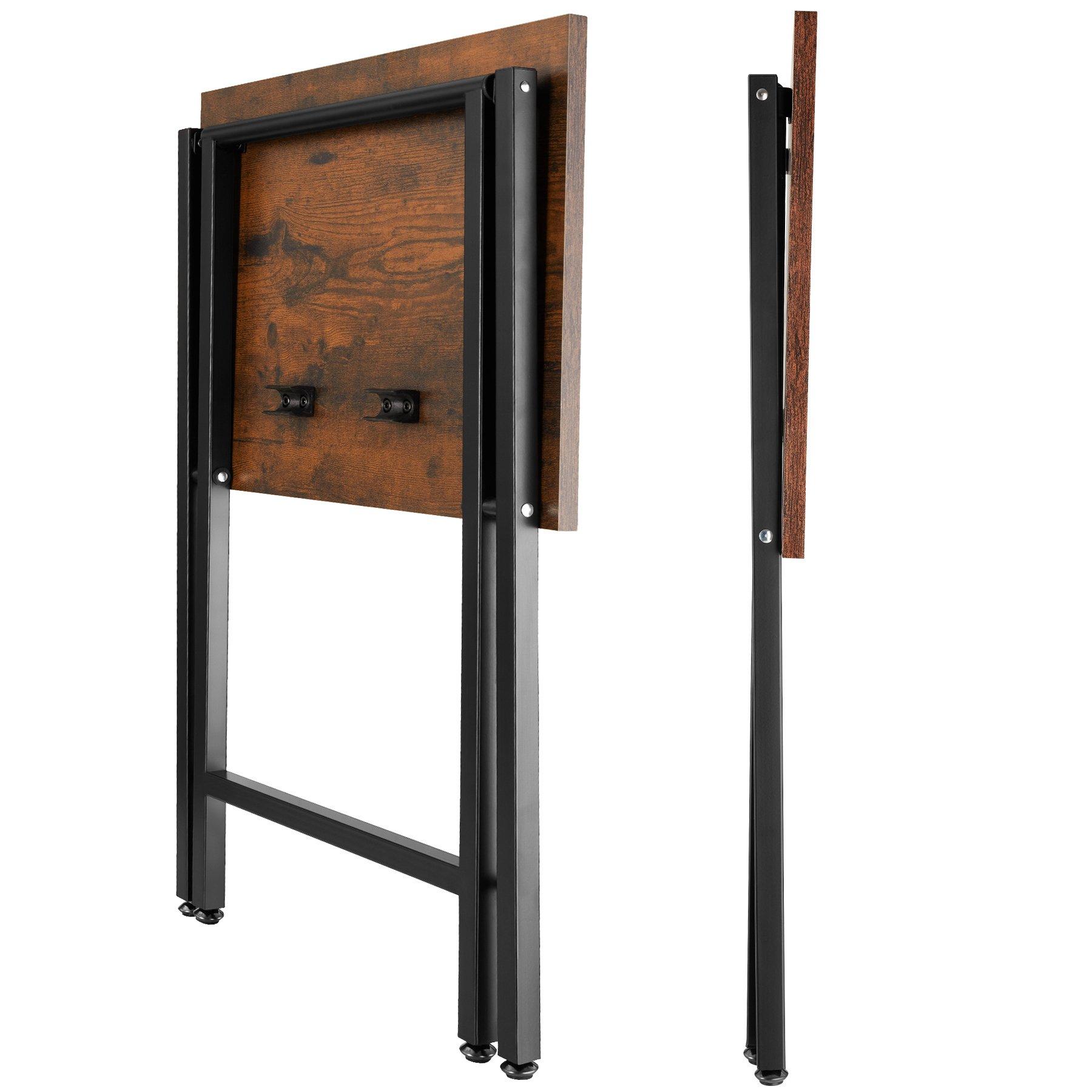 Tectake Ensemble de 2 tables d’appoint pliables Phoenix  