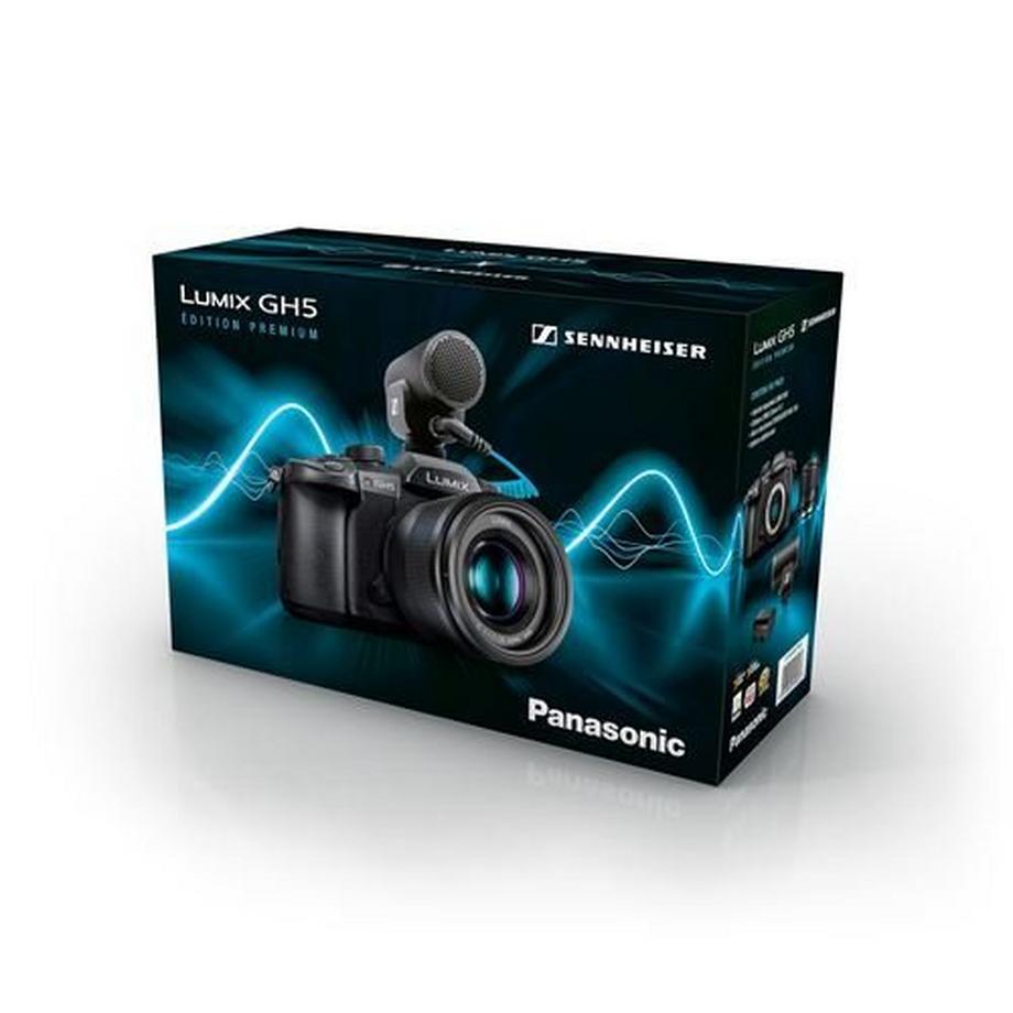 Panasonic  Pack Fnac Hybrid  Lumix GH5 Schwarz + G 25mm f/1.7 + Sennheiser MKE 200 Richtmikrofon + Zusatzakku 