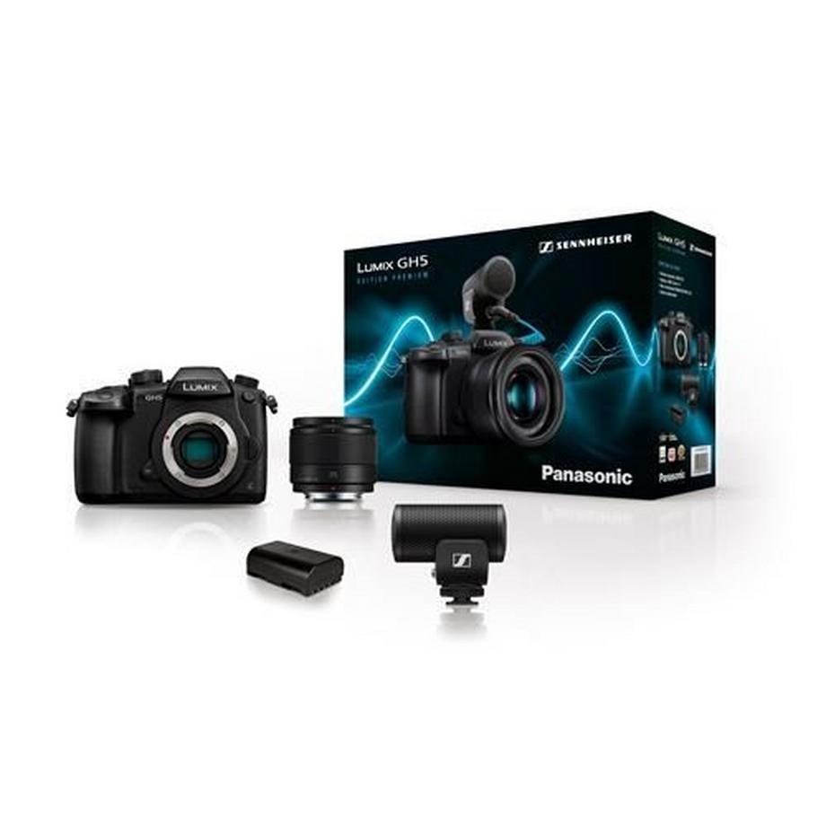 Panasonic  Pack Fnac Hybrid  Lumix GH5 Schwarz + G 25mm f/1.7 + Sennheiser MKE 200 Richtmikrofon + Zusatzakku 