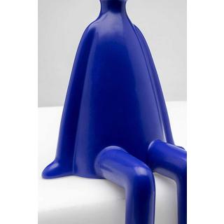 KARE Design Figura decorativa Coniglio seduto blu 35  