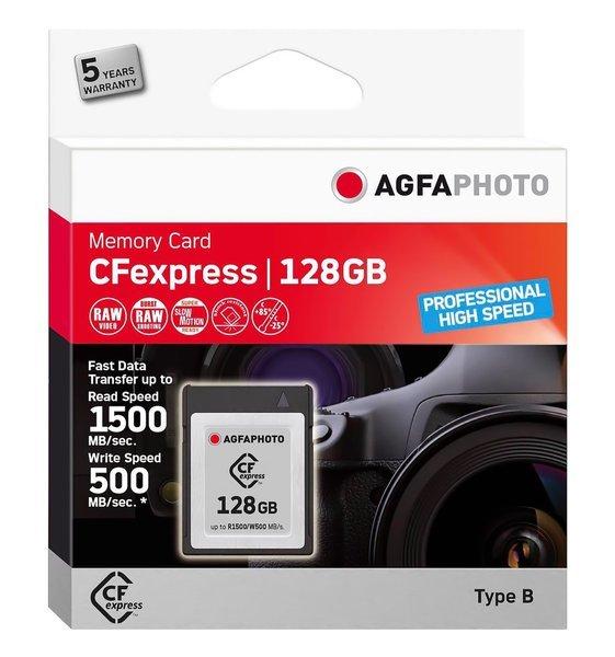 Image of AGFA CFexpress 128GB Professional High Speed (CFexpress Typ B, 128 GB) - 128 GB