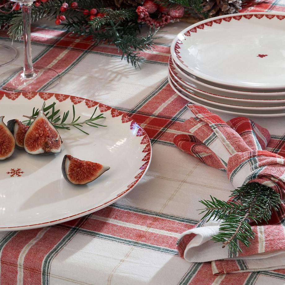 La Redoute Intérieurs Lot de 4 serviettes de table Thanksgiving  