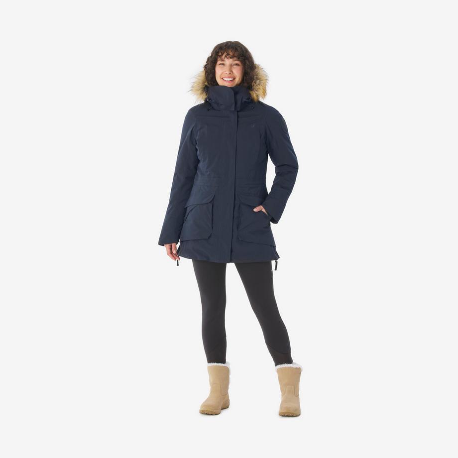 QUECHUA  Parka donna trekking invernale impermeabile 