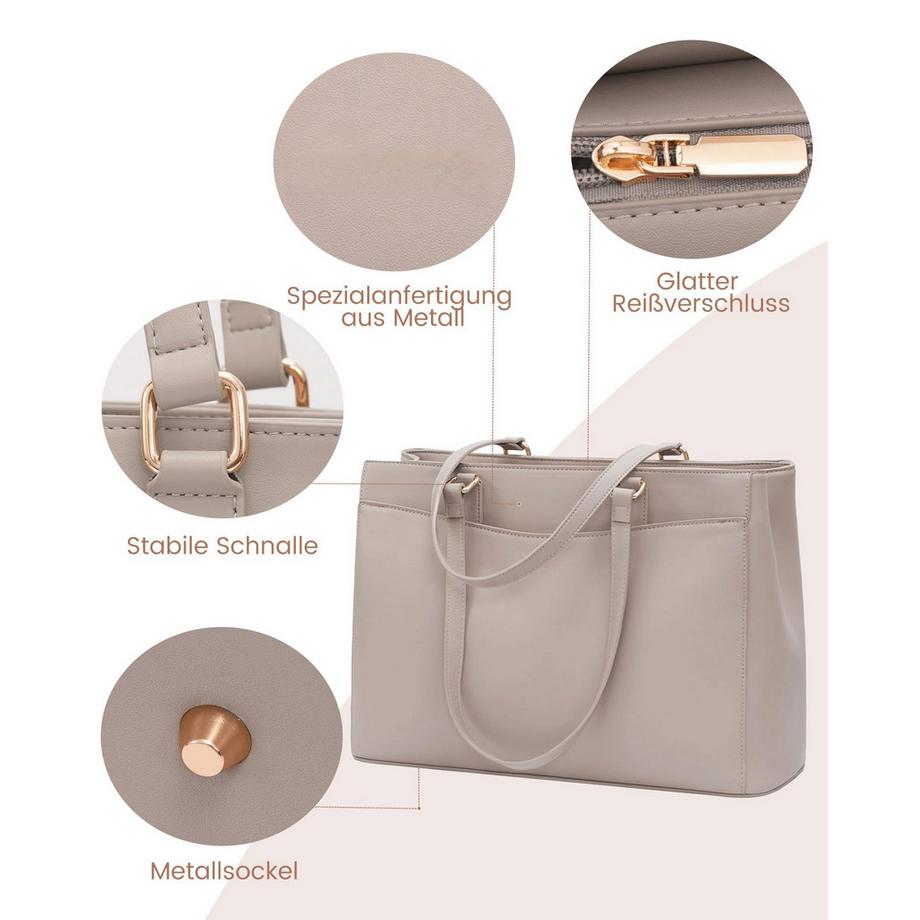 Only-bags.store 15,6 Zoll Leichte Laptoptasche Arbeitstasche  