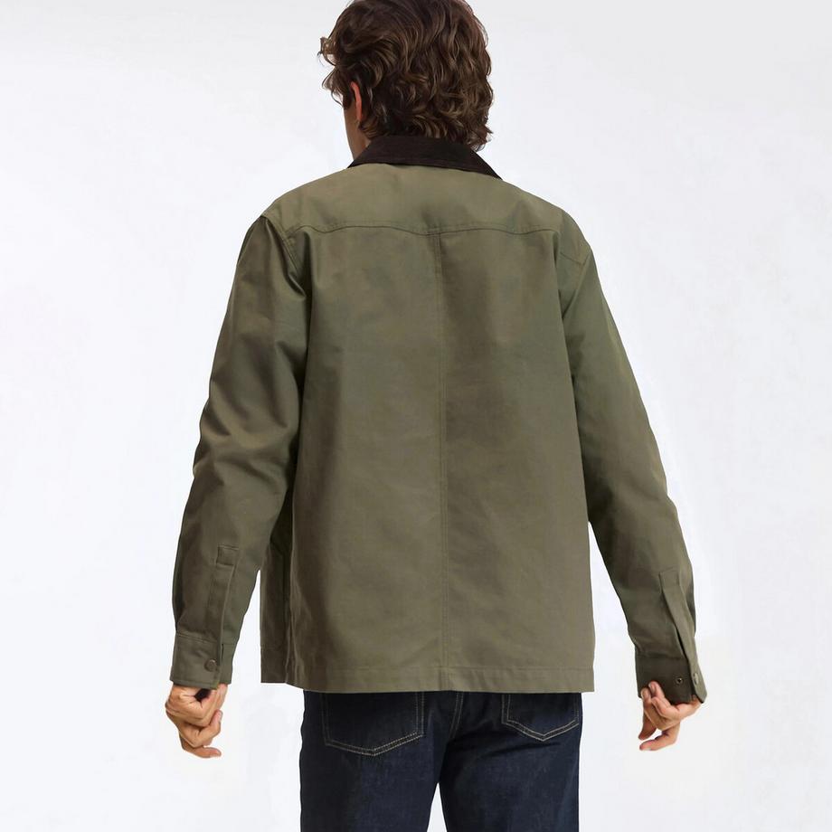 La Redoute Collections 2-in-1 Jacke mit Velourskragen  