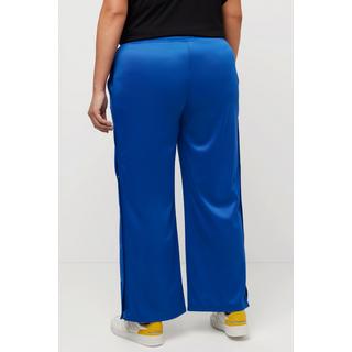 Ulla Popken  Pantalon de jogging, boutons, jambes larges, recyclé 