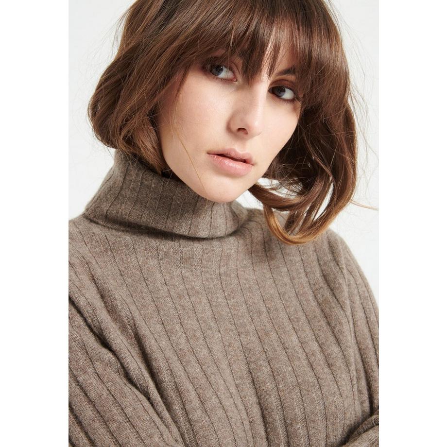 Studio Cashmere8 LILLY 15 Pull col roulé en cachemire  