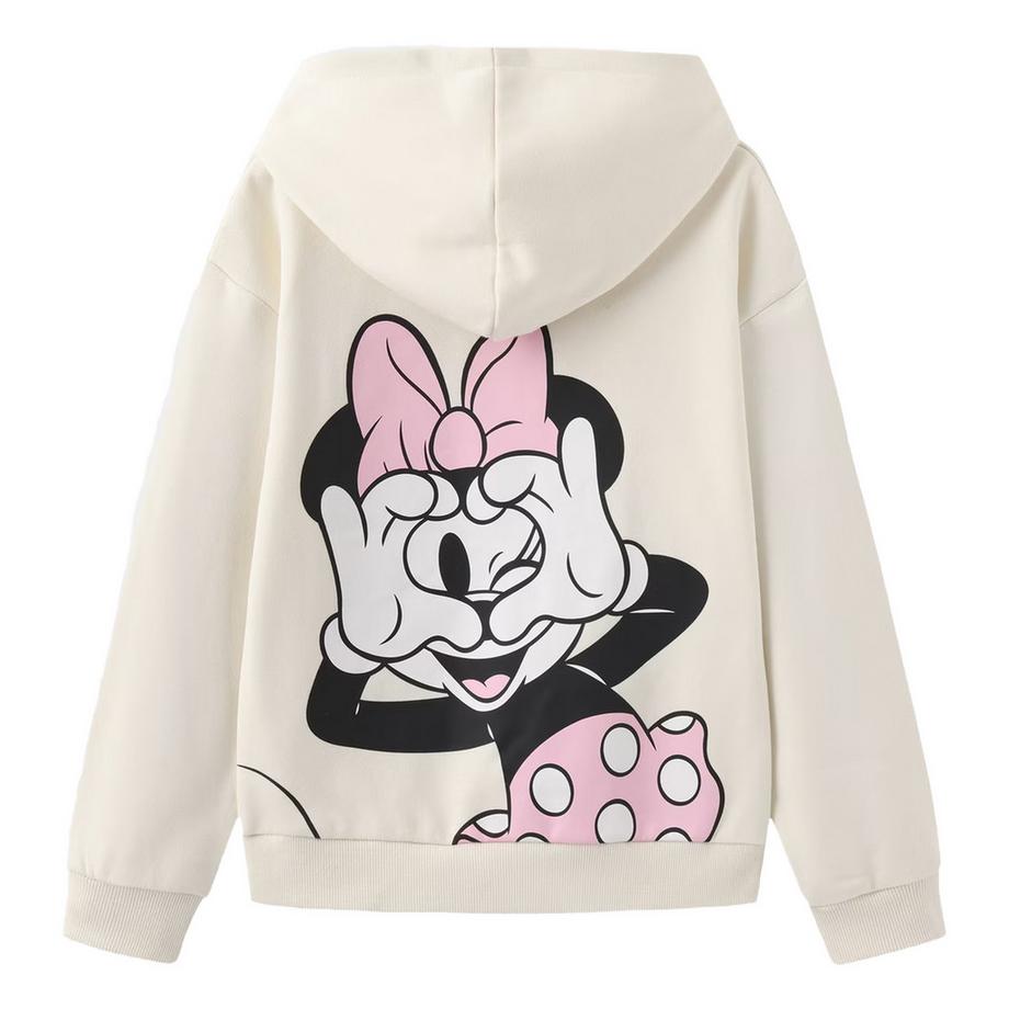 Disney  Felpa Con Cappuccio Topolina Ragazze 