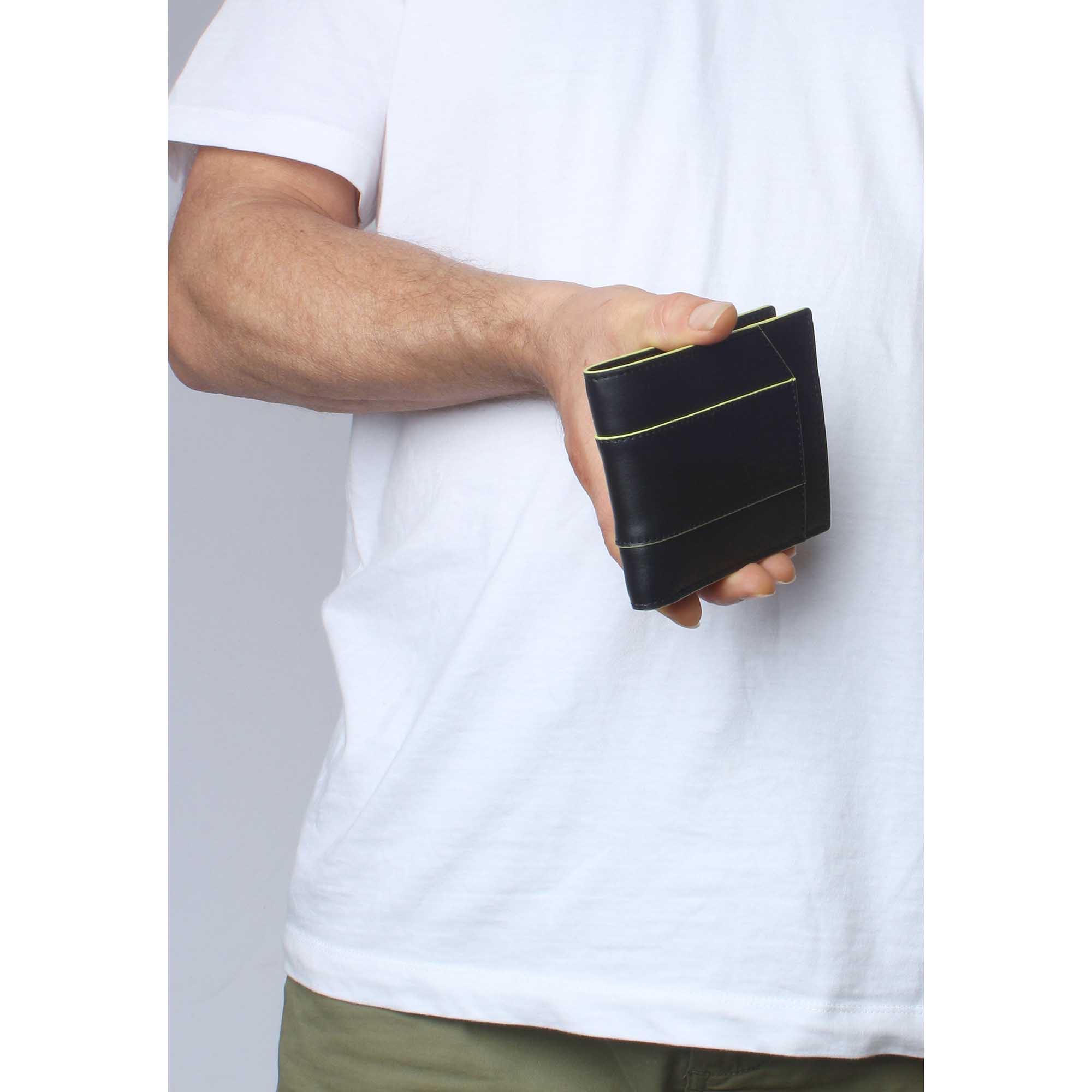 VARGU TERO 1 Portefeuille en Cuir Véritable  