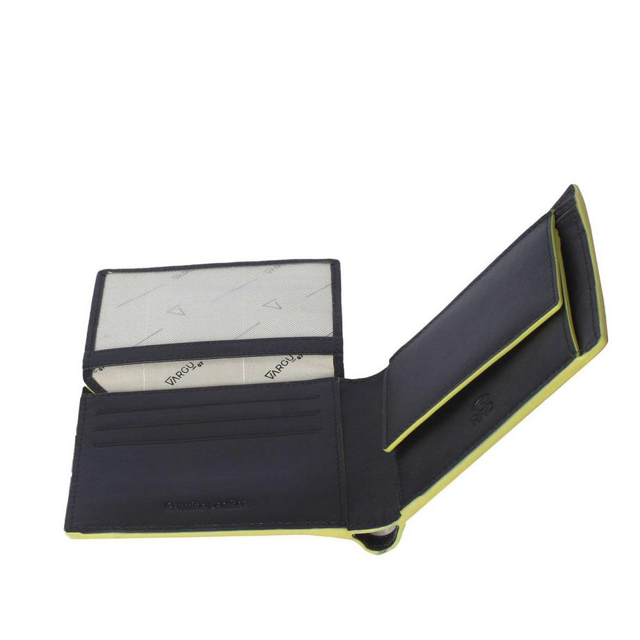 VARGU TERO 1 Portefeuille en Cuir Véritable  