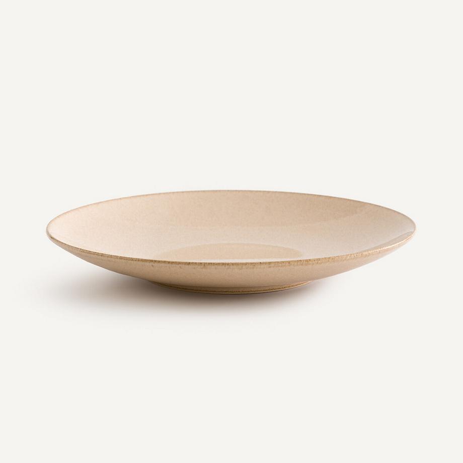 AM.PM Set aus 4 flachen Tellern aus emailliertem Steingut  