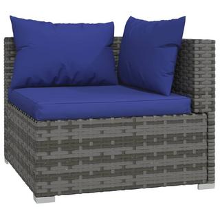 VidaXL set salotto da giardino Polirattan  