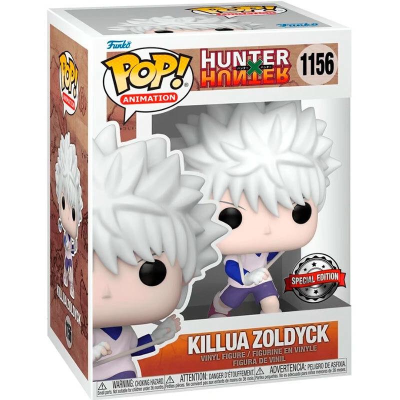 Funko  Figura POP Hunter x Hunter Killua Zoldyck Esclusivo 