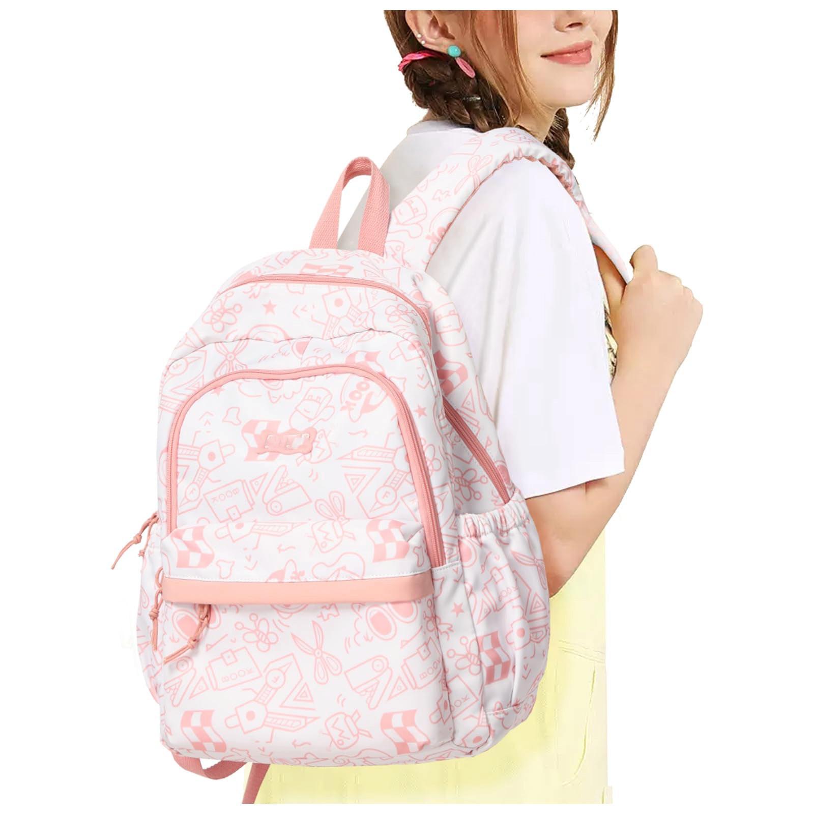 Only-bags.store Sac à dos scolaire, sac à dos de voyage Causal School Bags Laptop Backpack Lightweight Backpack Water Repellent  