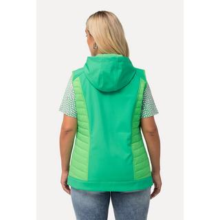 Ulla Popken HYPRAR Gilet Ibrido con Cappuccio Idrorepellente  