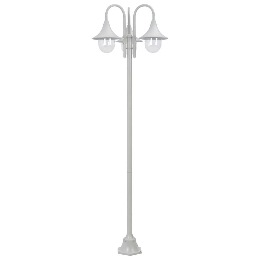 VidaXL Lampe de jardin à piquet aluminium  