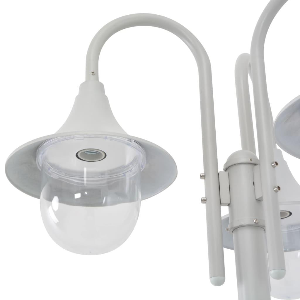 VidaXL Lampe de jardin à piquet aluminium  