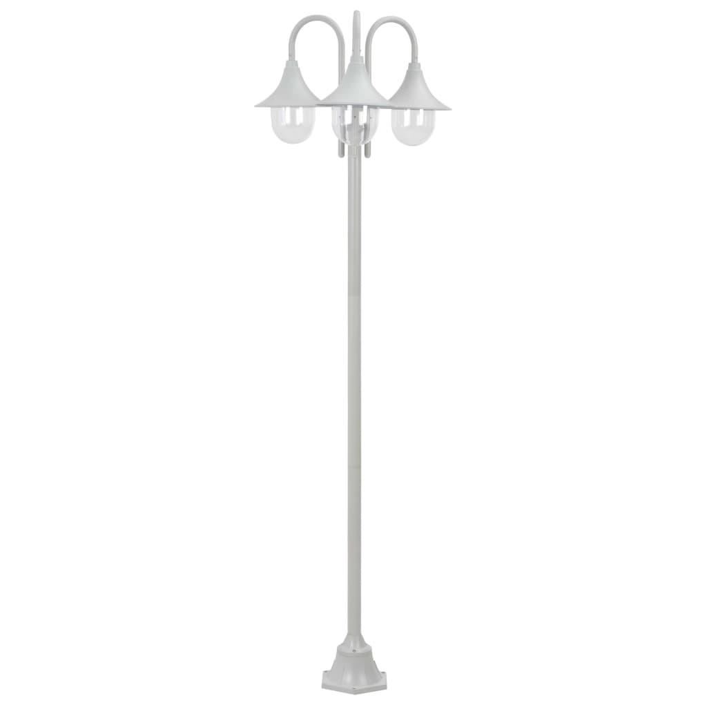 VidaXL Lampe de jardin à piquet aluminium  