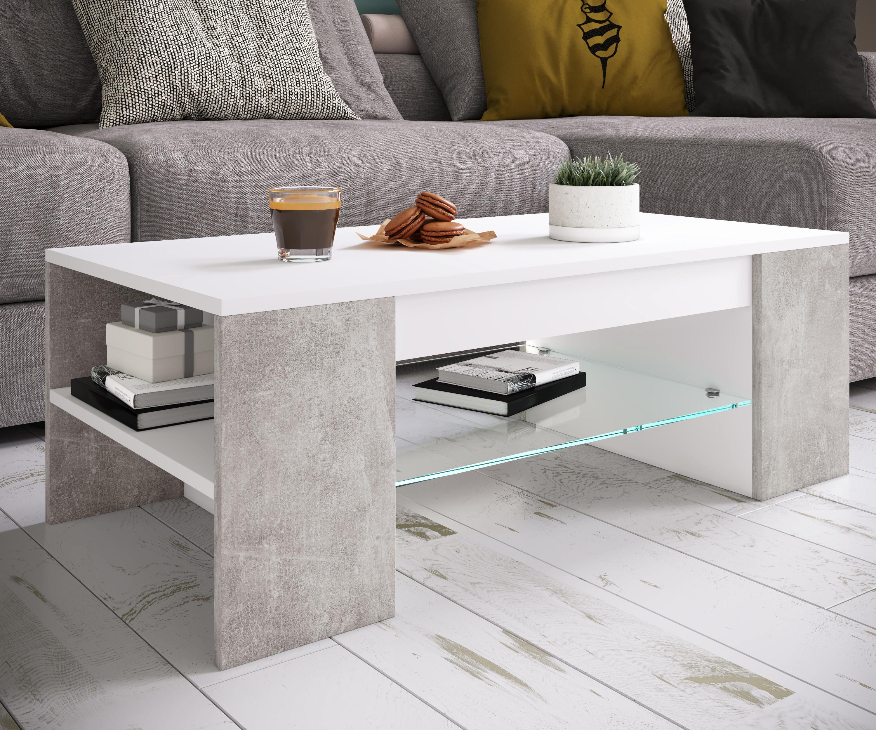 VCM Holz Couchtisch  Tunas  