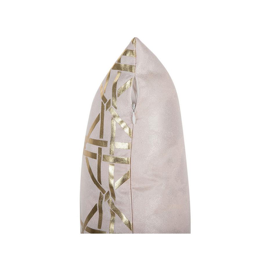 Beliani Dekokissen 2er Set aus Polyester Modern CASSIA  