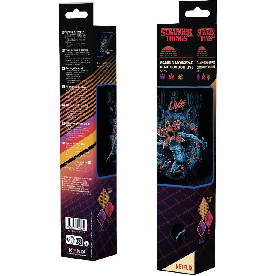 KONIX  Stranger Things Mousepad Demogorgon 27 x 32 cm 