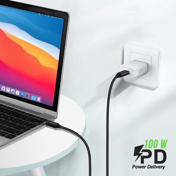 belkin  Câble USB-C Transfert données 40 Gbit/s 