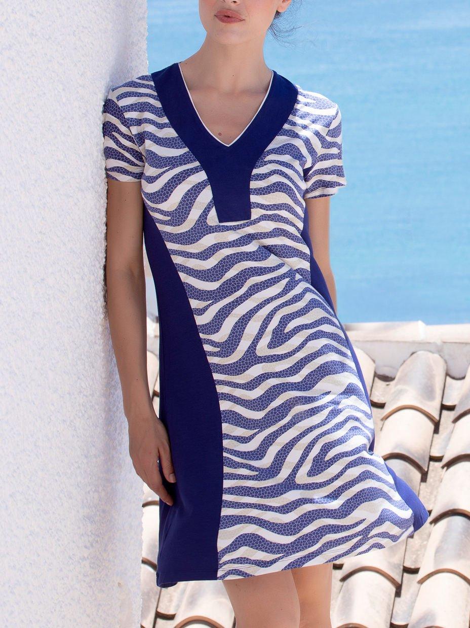 Admas  Robe de plage Navy Skin 