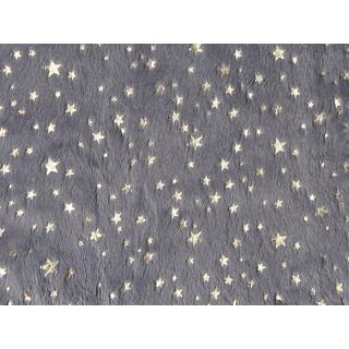 Beliani ALAZEYA Couverture Polaire Moderne en Polyester  