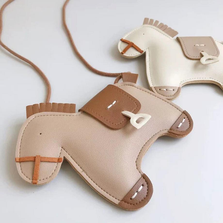 Only-bags.store Niedliche Pferd Kinder Messenger Tasche  