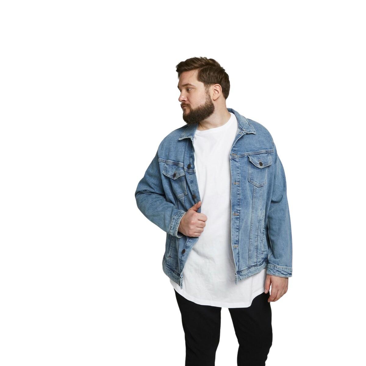 JACK & JONES T-Shirt Rundhals Oversized  