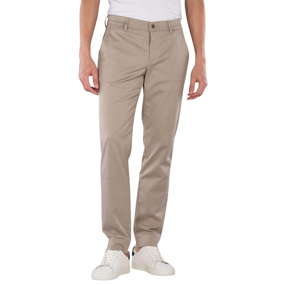 Alberto Lou Chino Regular Fit Herringbone Pantalon  