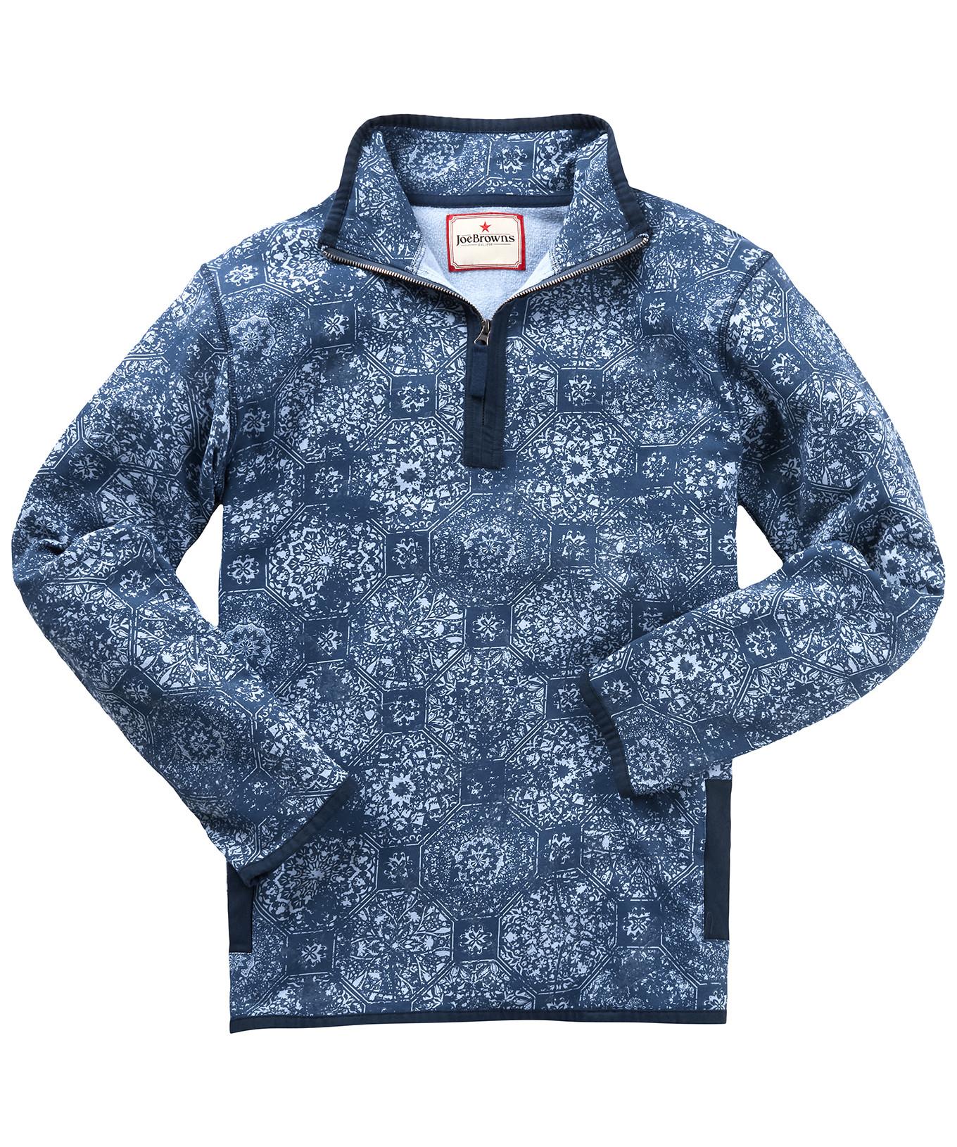 Joe Browns Top Collo a Imbuto Stampa Piastrelle Marocchine  