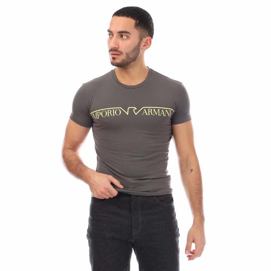 EMPORIO ARMANI Logo T-Shirt Coupe Slim  