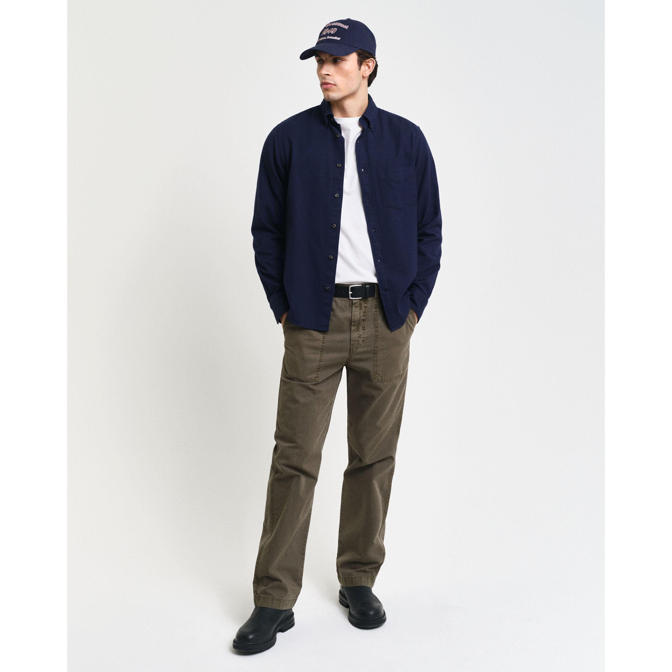 GANT Herringbone Flanellhemd  