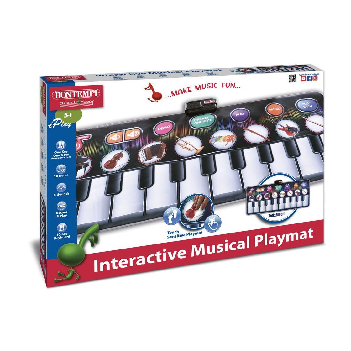 BONTEMPI  Elektronischer Musik-und Spielteppich 