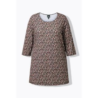 Ulla Popken Longshirt A-Linie Rundhals 3/4-Arm  